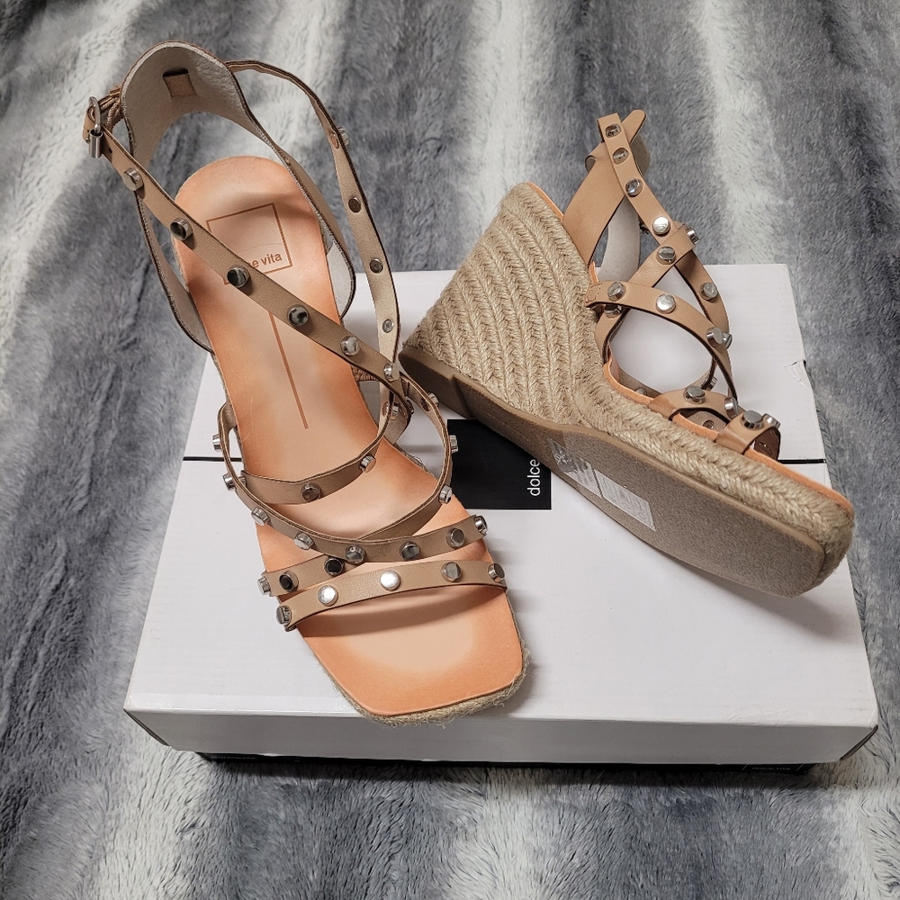 Dolce Vita Espadrille Wedge sandals size 10 NWT